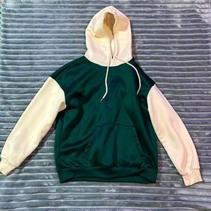 Small green and beige hoodie